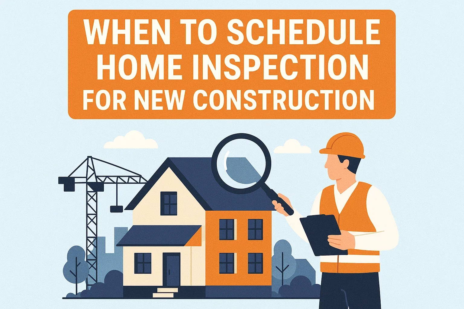 When to Schedule Home Inspection for New Construction