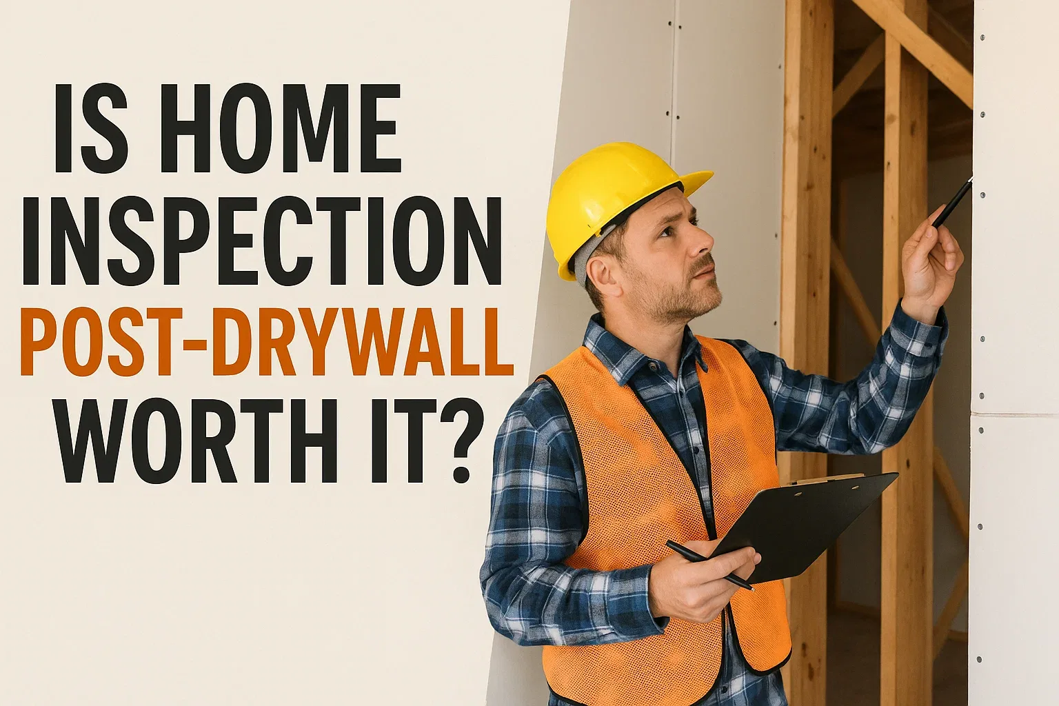 Is Home Inspection Post-Drywall Worth It