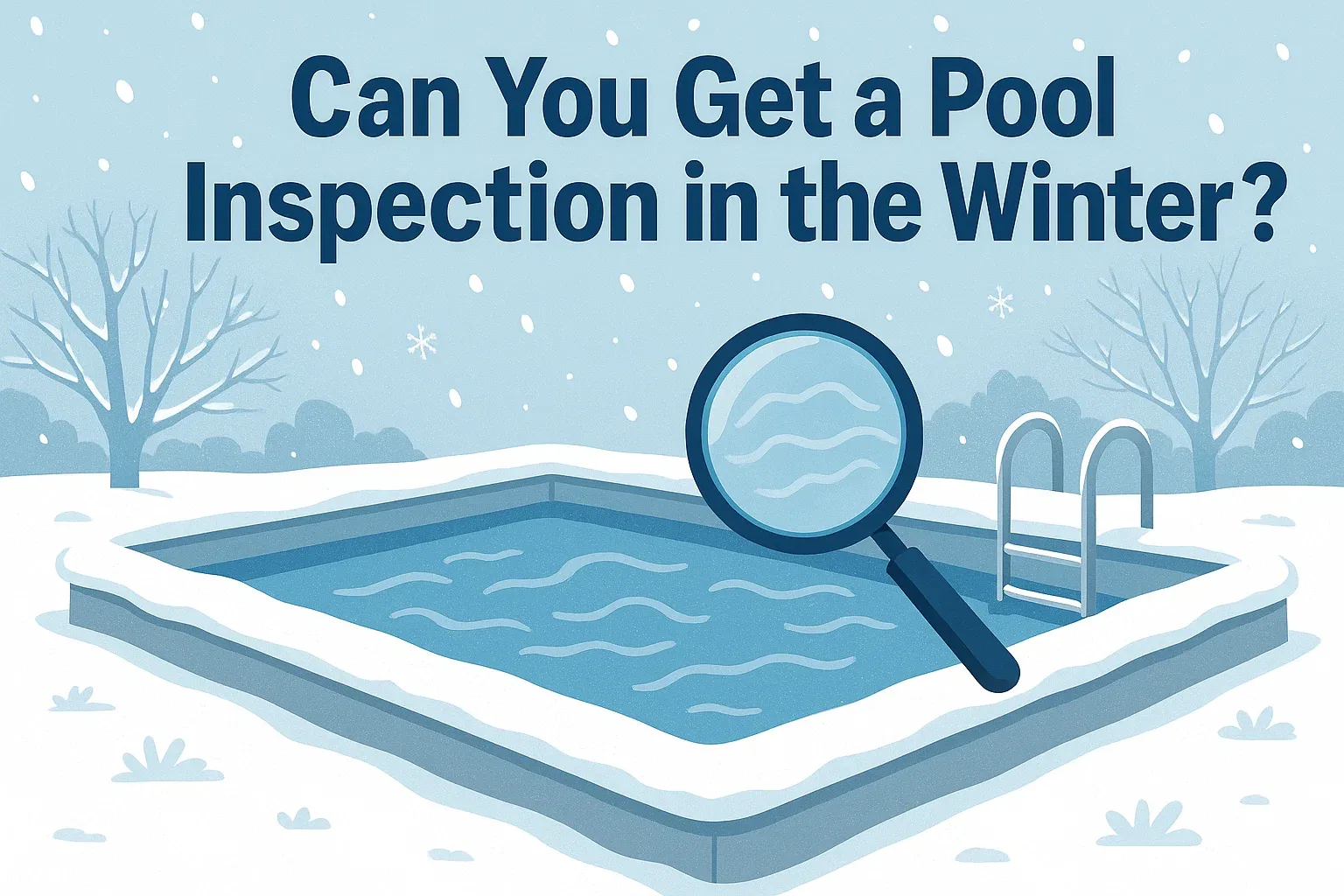 Can You Get a Pool Inspection in the Winter