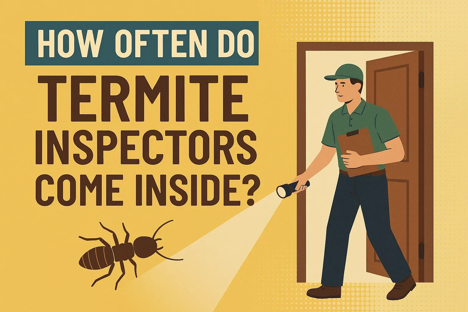 termite inspection consists of