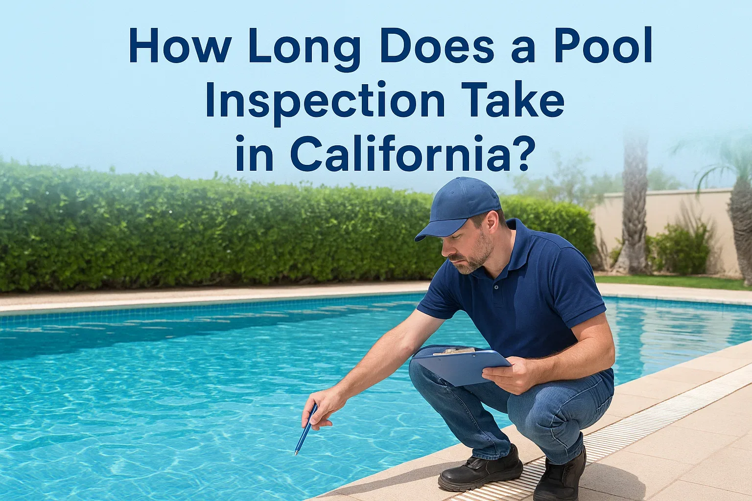 pool inspection take